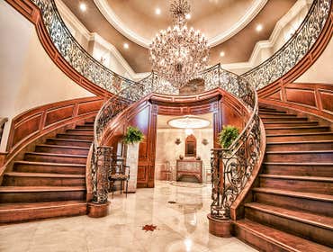 Custom Estate, Santa Anita, Arcadia This brand new custom design French Villa Mansion situated in the heart of Arcadia is surrounded by hundred years o