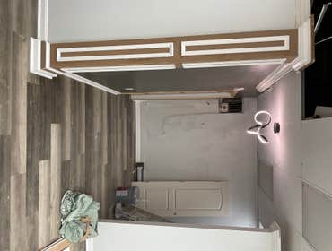 Photos by F Squared LLC #1 Renovated Beauty Salon
Demolition, framing, electrical, plumbing, drywall, paint, trim and flooring, also set up styling st