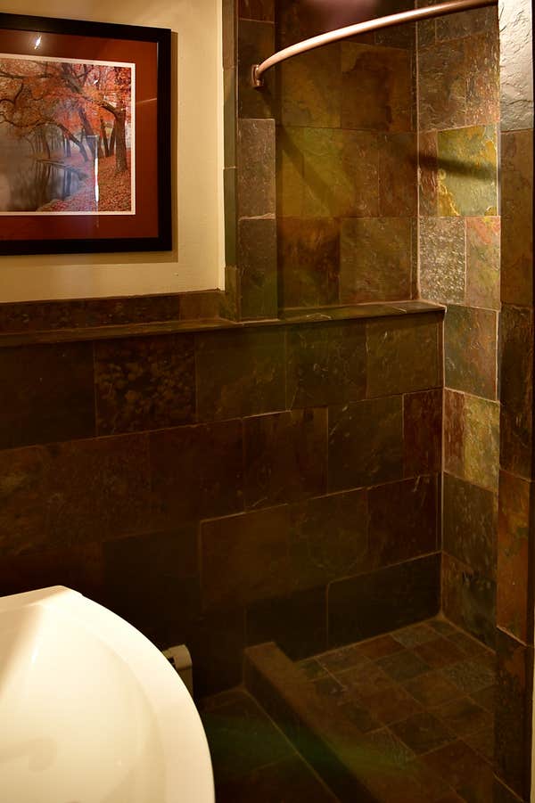 Custom Slate Shower