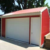 Cheap Pole Barn Special Garages- The Big Red Shed Garage Building Dimensions : 18'W x 22'L x 8'H ( Shed )
<a href="http://cheappolebarn.com/garages/">