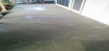 After (Cement Overlay not Dry)