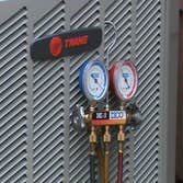 Project photos from Comfort Climate Service Trane 13 SEER 2-Ton Heat Pump Split System Installation