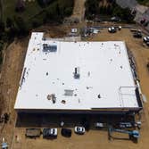 Aldi Commercial new build. TPO roofing