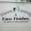 Visions Painting & Faux Finishes logo