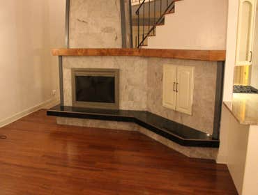 Fireplace tile