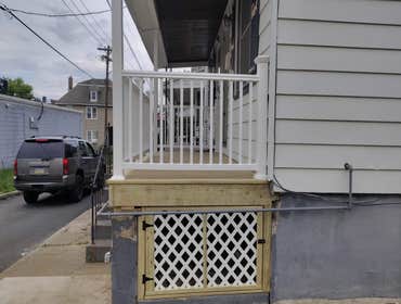 Porch renovation