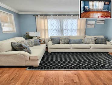 Photos by 99 Carpets LLC #1 Wall to wall carpet installation and Custom stair runners installation.