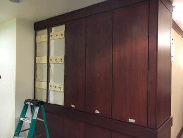solid wood wall panels