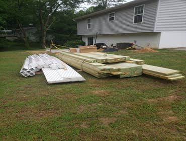 Beautiful Deck Job In Mechanicsville