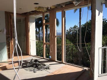Hollywood Hills Installed two 4 ton 16 SEER Lennox split systems with brand new ducting.