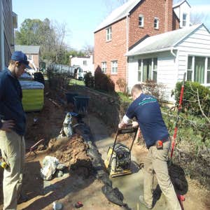 Project photos from Paragon Ridge LLC Retaining Wall Construction