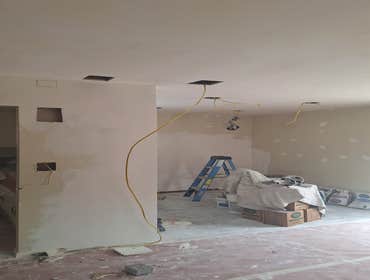 House remodeling We relocate switches and outlets on kitchen area, we also ran new circuit for recessed lights for kitchen, dining room and living room
