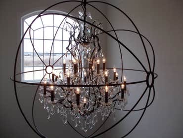 Photo(s) from George Marko Electr Contr 2 - story entry chandelier