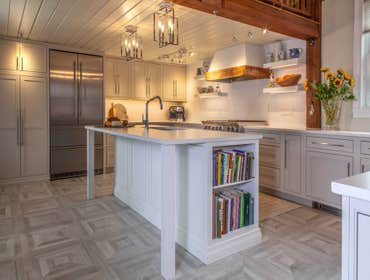 Barnumville Barndominium Kitchen & Entryway