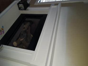 Custom fireplace