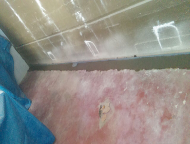 Basement slab cut and overlay