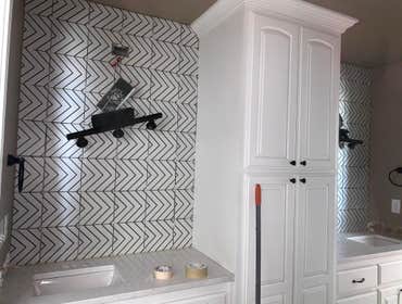 Photos by Castillo’s Tile #2 Backsplash remodeling