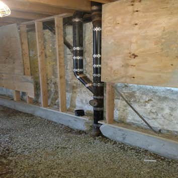 Mayflower Full Gut Renovation of a 2 Family Residence include new joist, subfloor, high end finishes.