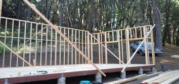 640 square feet mechanic shop, 300 square feet usable upstairs Ground up build.