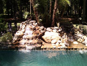 Pool Waterfall