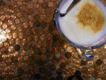 Metal illusion Epoxy Floors and Concrete Countertops Our Products - Epoxy Floors and Concrete Countertops - best for bars, clubs, kitchens, bathrooms