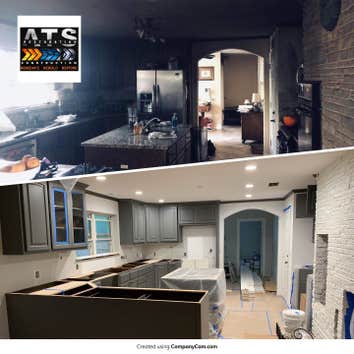 Elwood Fire Restoration Before & After