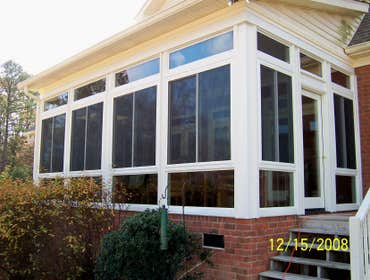 Screen Rooms, Sunrooms, Porches, and Decks An addition should NOT look like an addition! Using matching materials for construction, your addition can a