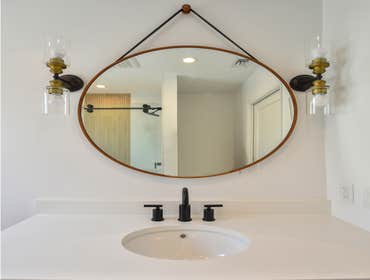Bathroom remodel in Long Beach So excited to share this gorgeous master bathroom we just completed in a full house remodel in Long Beach
Swipe to see t