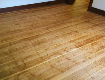Refinished Fir floor