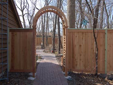 Wayne's Fence actual projects Wood, PVC, Iron/Aluminum, Chain Link, Swimming Pool Fence, Baseball Fence, Tennis Court Fence, Industrial Fence, Horse an