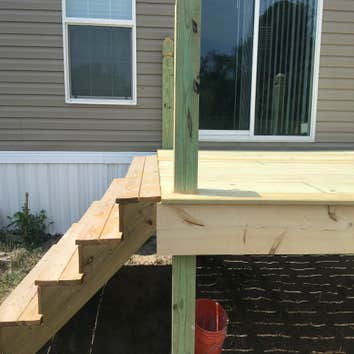 Photos by Steve Burnsed General Contracting #3 Built 10x20 Deck