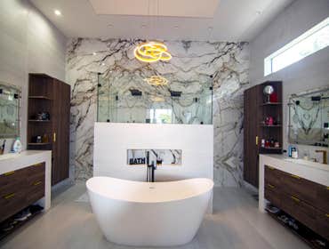 Bathroom Remodels by Dc Home Renovations A few of our latest bathroom remodel projects!