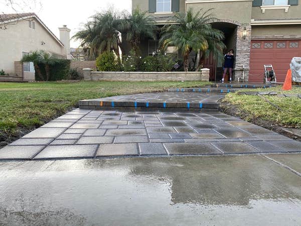 pavers walkway