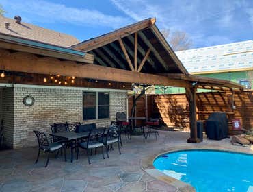 Fence and Pergola