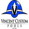 Vincent Custom Pools/kent Vincent logo