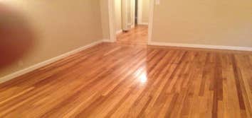Wood floor refinishing