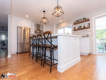 Photos by American Home Improvement #9 Full Modern Kitchen Remodel