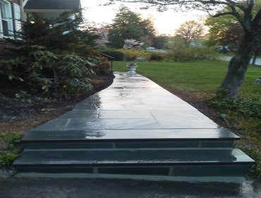 Flagstone Walkway