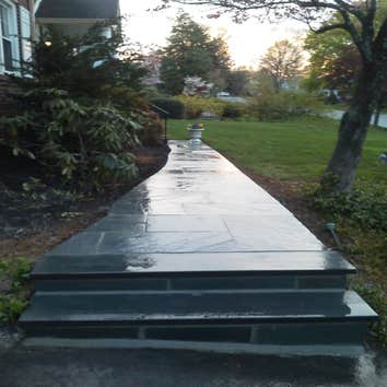 Flagstone Walkway