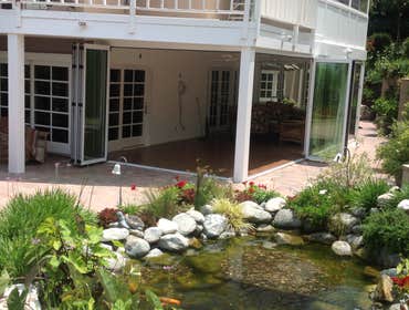 Folding Patio Doors Folding patio door installation. North Hollywood