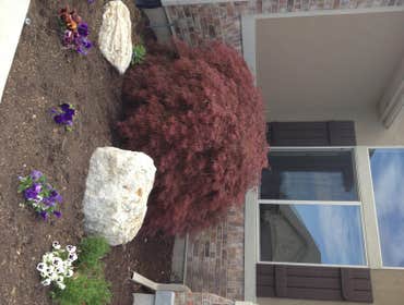 Larkin Landscaping Our landscape services entail total Installation of sprinkler systems, concrete work, water features, fire-pits, retaining walls, pa
