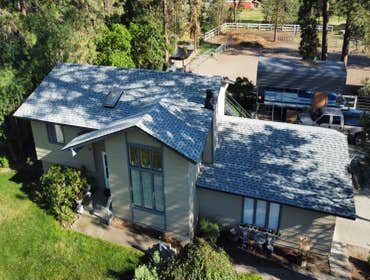 New shingle roof