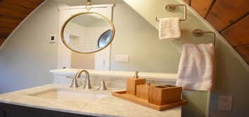 Photos by Billy Richards Enterprises LLC #2 This was a fantastic bathroom transformation. We extended the bathroom by 2 feet, and completely redisgned 