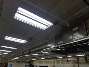 New install in a small shop