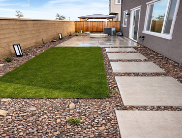 back yard remodel