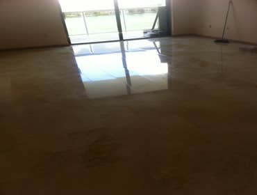 Marble flooring