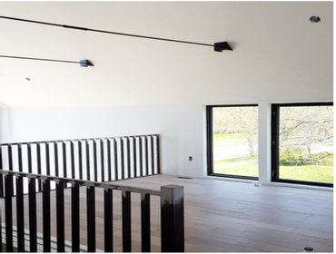 contemporary black house- Ferndale, MI