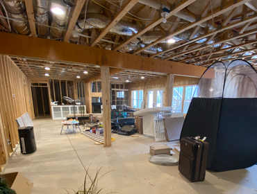 Basement finish Winder Ga This finished basement features two bedrooms and two and a half baths, providing both comfort and convenience. The space incl