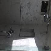 Complete Custom Master Bathroom Here is a complete custom master bathroom in Boulder Creek CA. Country French style; Custom cabinet vanity; custom coun