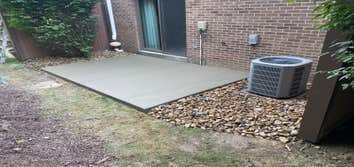 Concrete Patio (After)